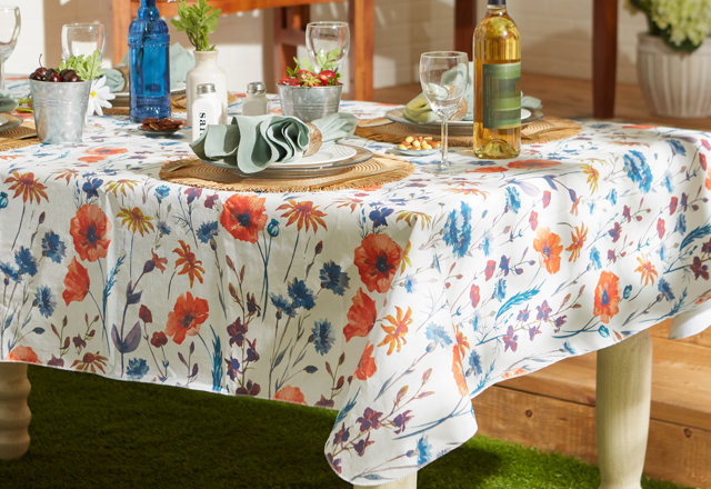 Just for You: Floral Tablecloths